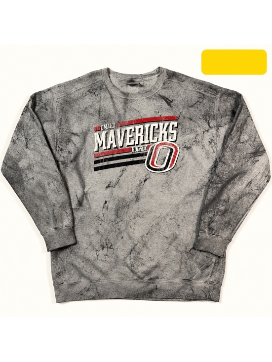 Comfort Colors Other - Vintage Comfort Colors Omaha Mavericks Hockey Crewneck